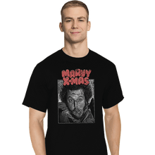Load image into Gallery viewer, Shirts T-Shirts, Tall / Large / Black Marvy X-Mas