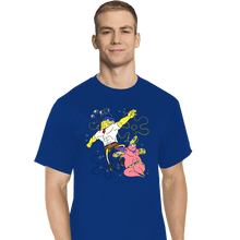 Load image into Gallery viewer, Daily_Deal_Shirts T-Shirts, Tall / Large / Royal Blue Sponge Knight Returns