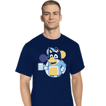 Load image into Gallery viewer, Daily_Deal_Shirts T-Shirts, Tall / Large / Navy Blue Dad
