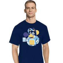 Load image into Gallery viewer, Daily_Deal_Shirts T-Shirts, Tall / Large / Navy Blue Dad