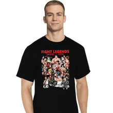 Load image into Gallery viewer, Daily_Deal_Shirts T-Shirts, Tall / Large / Black Fight Legends Insert Coin