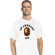 Load image into Gallery viewer, Daily_Deal_Shirts T-Shirts, Tall / Large / White An Awkward Ape