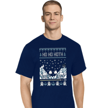 Load image into Gallery viewer, Shirts T-Shirts, Tall / Large / Navy Ho Ho Hoth