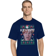 Load image into Gallery viewer, Shirts T-Shirts, Tall / Large / Navy Kevin Sweater
