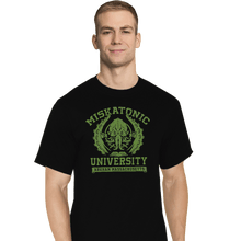 Load image into Gallery viewer, Shirts T-Shirts, Tall / Large / Black Miskatonic University