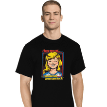 Load image into Gallery viewer, Shirts T-Shirts, Tall / Large / Black I Love My Cat