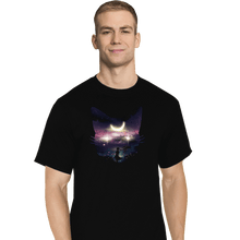 Load image into Gallery viewer, Shirts T-Shirts, Tall / Large / Black Moon Chasers