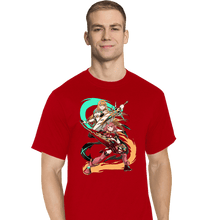 Load image into Gallery viewer, Daily_Deal_Shirts T-Shirts, Tall / Large / Red Dual Sword Users