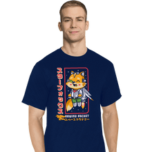 Load image into Gallery viewer, Daily_Deal_Shirts T-Shirts, Tall / Large / Navy Star Prowler