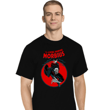 Load image into Gallery viewer, Shirts T-Shirts, Tall / Large / Black The Living Vampire Morbius