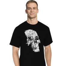Load image into Gallery viewer, Shirts T-Shirts, Tall / Large / Black Horror Skull