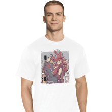Load image into Gallery viewer, Shirts T-Shirts, Tall / Large / White Wanda Kiss