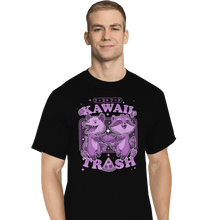 Load image into Gallery viewer, Secret_Shirts T-Shirts, Tall / Large / Black Kawaii Trash