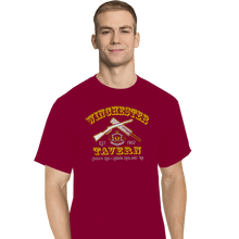 Load image into Gallery viewer, Secret_Shirts T-Shirts, Tall / Large / Red Winchester Tavern Crest