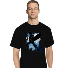 Load image into Gallery viewer, Shirts T-Shirts, Tall / Large / Black Cosmic Ex Soldier