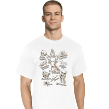 Load image into Gallery viewer, Shirts T-Shirts, Tall / Large / White Magic Spell notes