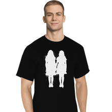 Load image into Gallery viewer, Shirts T-Shirts, Tall / Large / Black The Shining Twins