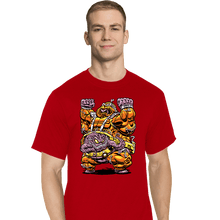 Load image into Gallery viewer, Daily_Deal_Shirts T-Shirts, Tall / Large / Red Mechanical Madman