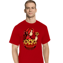 Load image into Gallery viewer, Shirts T-Shirts, Tall / Large / Red Flower Girl