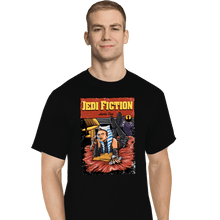 Load image into Gallery viewer, Daily_Deal_Shirts T-Shirts, Tall / Large / Black Jedi Fiction