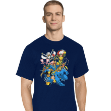 Load image into Gallery viewer, Shirts T-Shirts, Tall / Large / Navy 90s Mutants