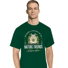 Load image into Gallery viewer, Secret_Shirts T-Shirts, Tall / Large / Charcoal Nature Neighbor Camp