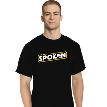 Load image into Gallery viewer, Shirts T-Shirts, Tall / Large / Black I Have Spoken Logo