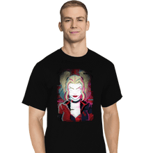 Load image into Gallery viewer, Daily_Deal_Shirts T-Shirts, Tall / Large / Black Glitch Harley