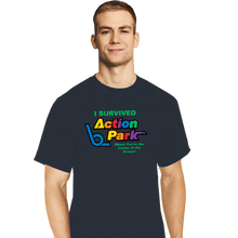 Load image into Gallery viewer, Secret_Shirts T-Shirts, Tall / Large / Dark Heather Action Park