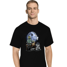 Load image into Gallery viewer, Daily_Deal_Shirts T-Shirts, Tall / Large / Black Master And Apprentice