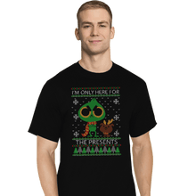 Load image into Gallery viewer, Daily_Deal_Shirts T-Shirts, Tall / Large / Black For The Presents