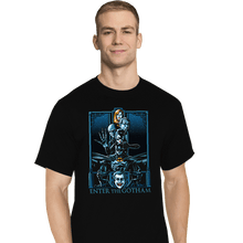 Load image into Gallery viewer, Daily_Deal_Shirts T-Shirts, Tall / Large / Black Enter The Gotham