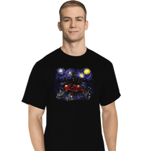 Load image into Gallery viewer, Daily_Deal_Shirts T-Shirts, Tall / Large / Black Starry Neo-Tokyo