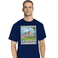 Load image into Gallery viewer, Shirts T-Shirts, Tall / Large / Navy Xavier's School For Gifted Youngsters