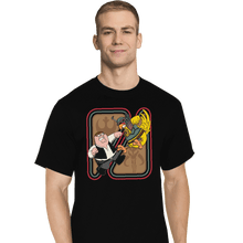 Load image into Gallery viewer, Shirts T-Shirts, Tall / Large / Black The Smuggler VS The Hunter