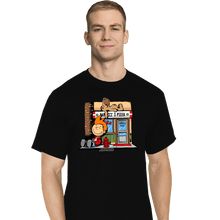 Load image into Gallery viewer, Daily_Deal_Shirts T-Shirts, Tall / Large / Black Friends From The Past