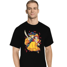 Load image into Gallery viewer, Daily_Deal_Shirts T-Shirts, Tall / Large / Black Princess Rescue