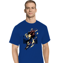 Load image into Gallery viewer, Daily_Deal_Shirts T-Shirts, Tall / Large / Royal Blue Fastest Dude