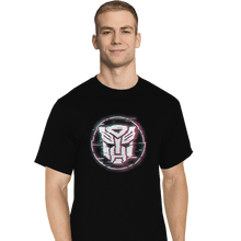 Load image into Gallery viewer, Shirts T-Shirts, Tall / Large / Black Autobots Glitch