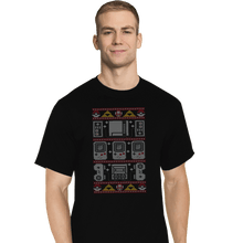 Load image into Gallery viewer, Secret_Shirts T-Shirts, Tall / Large / Black Nintendmas