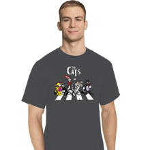 Load image into Gallery viewer, Daily_Deal_Shirts T-Shirts, Tall / Large / Charcoal The Cats