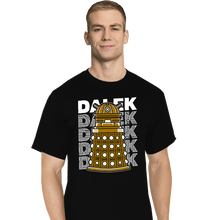 Load image into Gallery viewer, Shirts T-Shirts, Tall / Large / Black Dalek