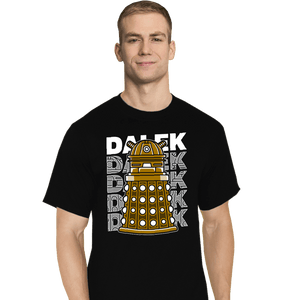Shirts T-Shirts, Tall / Large / Black Dalek