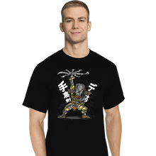 Load image into Gallery viewer, Daily_Deal_Shirts T-Shirts, Tall / Large / Black Shuriken Disk