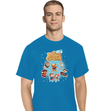 Load image into Gallery viewer, Secret_Shirts T-Shirts, Tall / Large / Royal Blue Animal Crossing Cooking