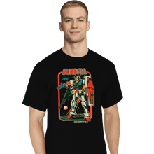 Load image into Gallery viewer, Secret_Shirts T-Shirts, Tall / Large / Black Retro Gundam