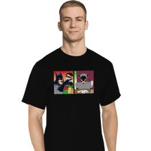Load image into Gallery viewer, Shirts T-Shirts, Tall / Large / Black Batman Yelling