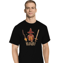 Load image into Gallery viewer, Shirts T-Shirts, Tall / Large / Black Bravery