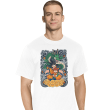Load image into Gallery viewer, Shirts T-Shirts, Tall / Large / White Goku and Gohan