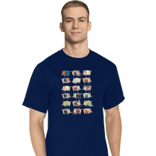 Load image into Gallery viewer, Shirts T-Shirts, Tall / Large / Navy Pig Movies